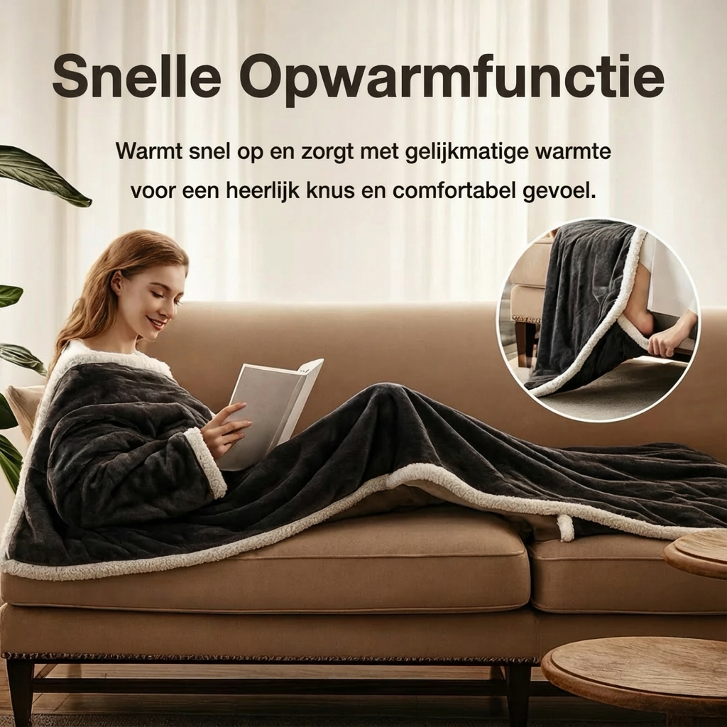 GeluksKado™ - Verwarmde Hoodie (EU-stekker)